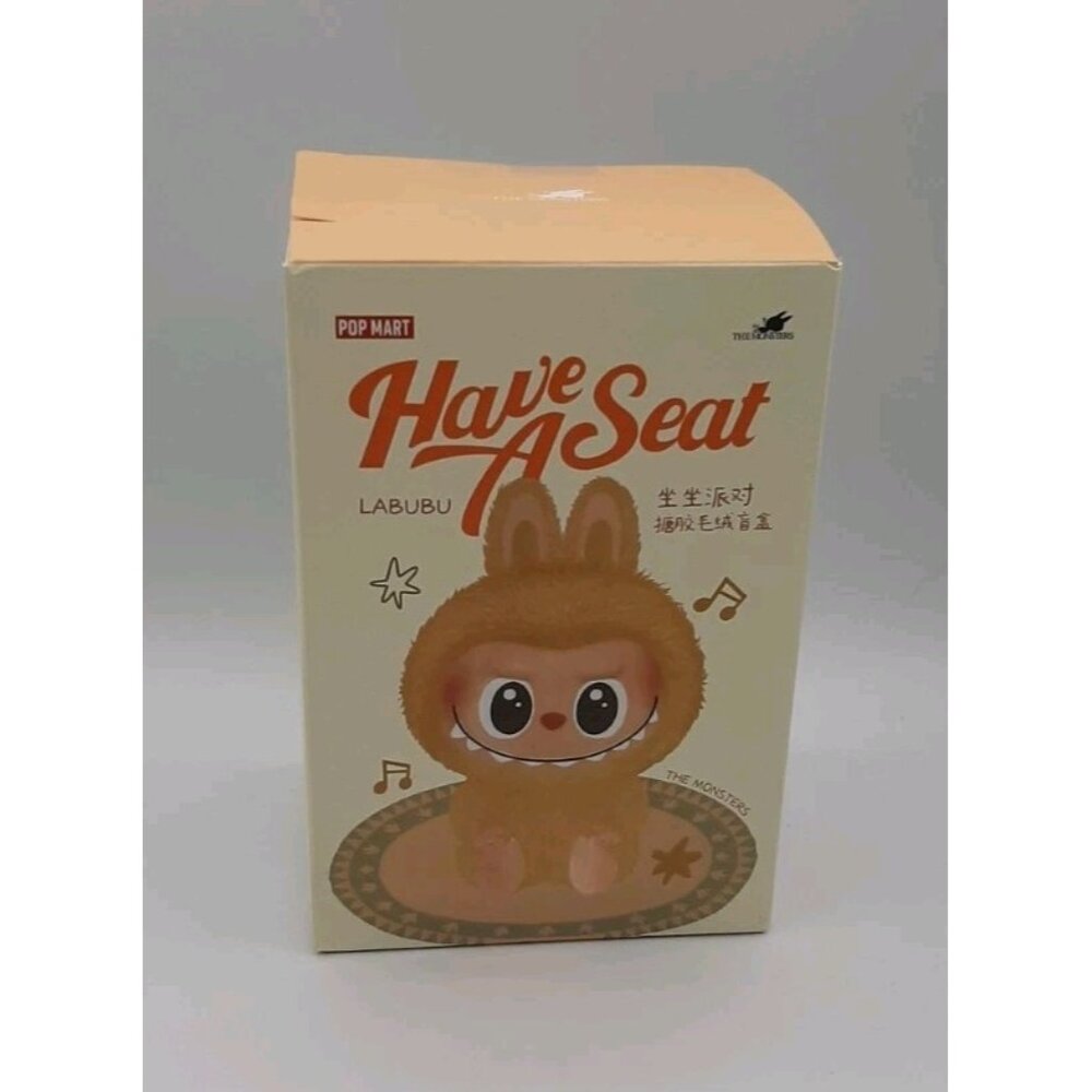 Pop Mart LABUBU Monsters Have A Seat Vinyl Sealed Mystery Blind Box